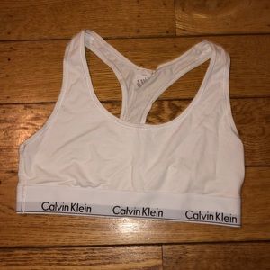 Calvin Klein bra in razorback style